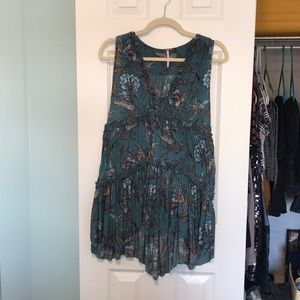 Floral Free People Tunic